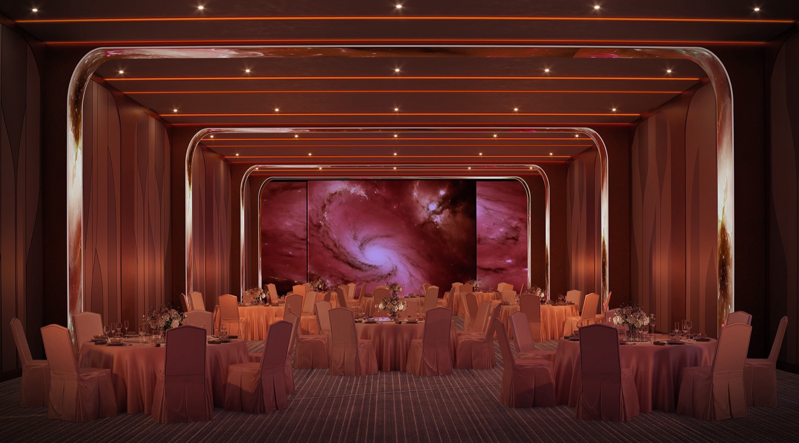 Banquet hall at Divine KLCC