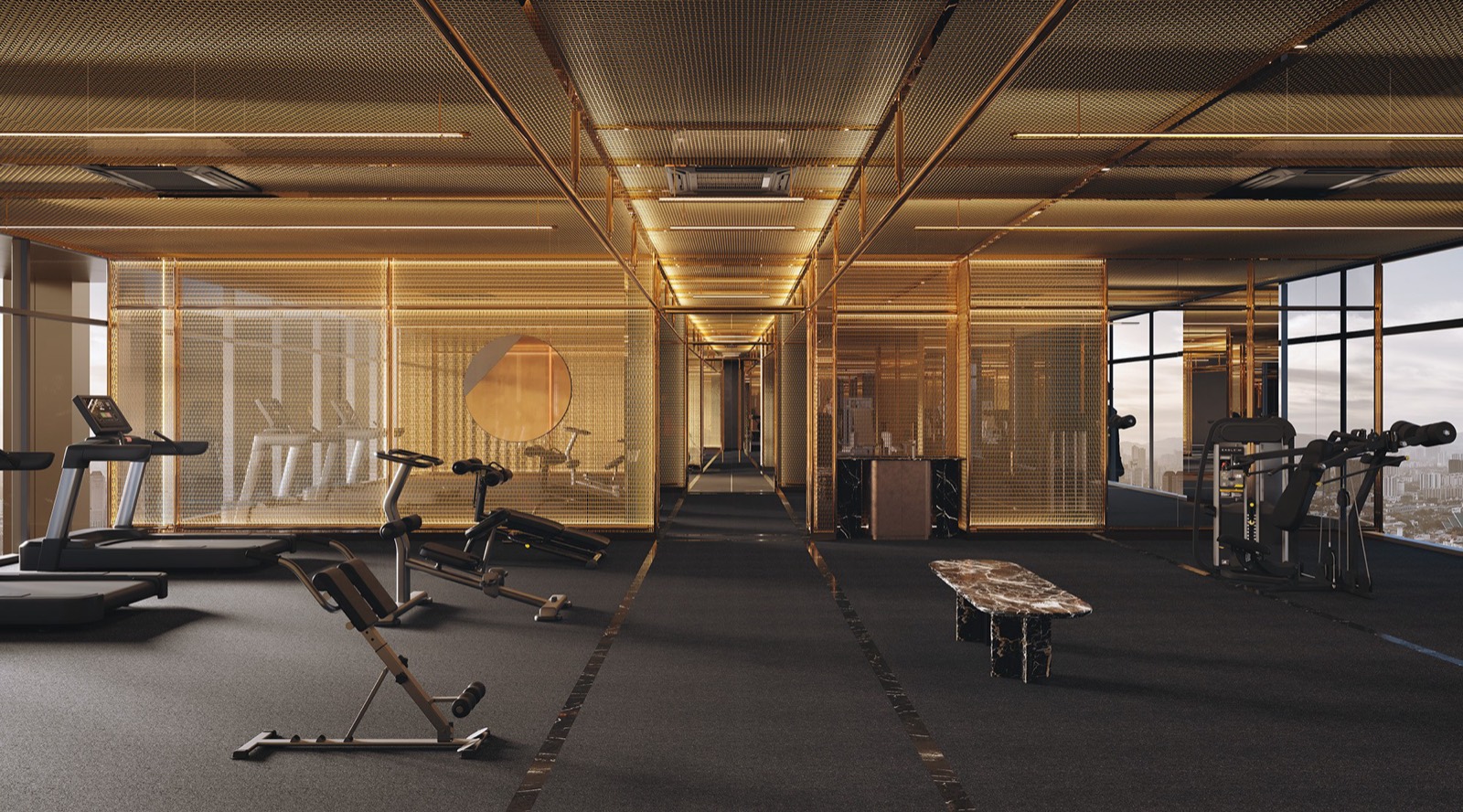 Level 80 gymnasium at Divine KLCC