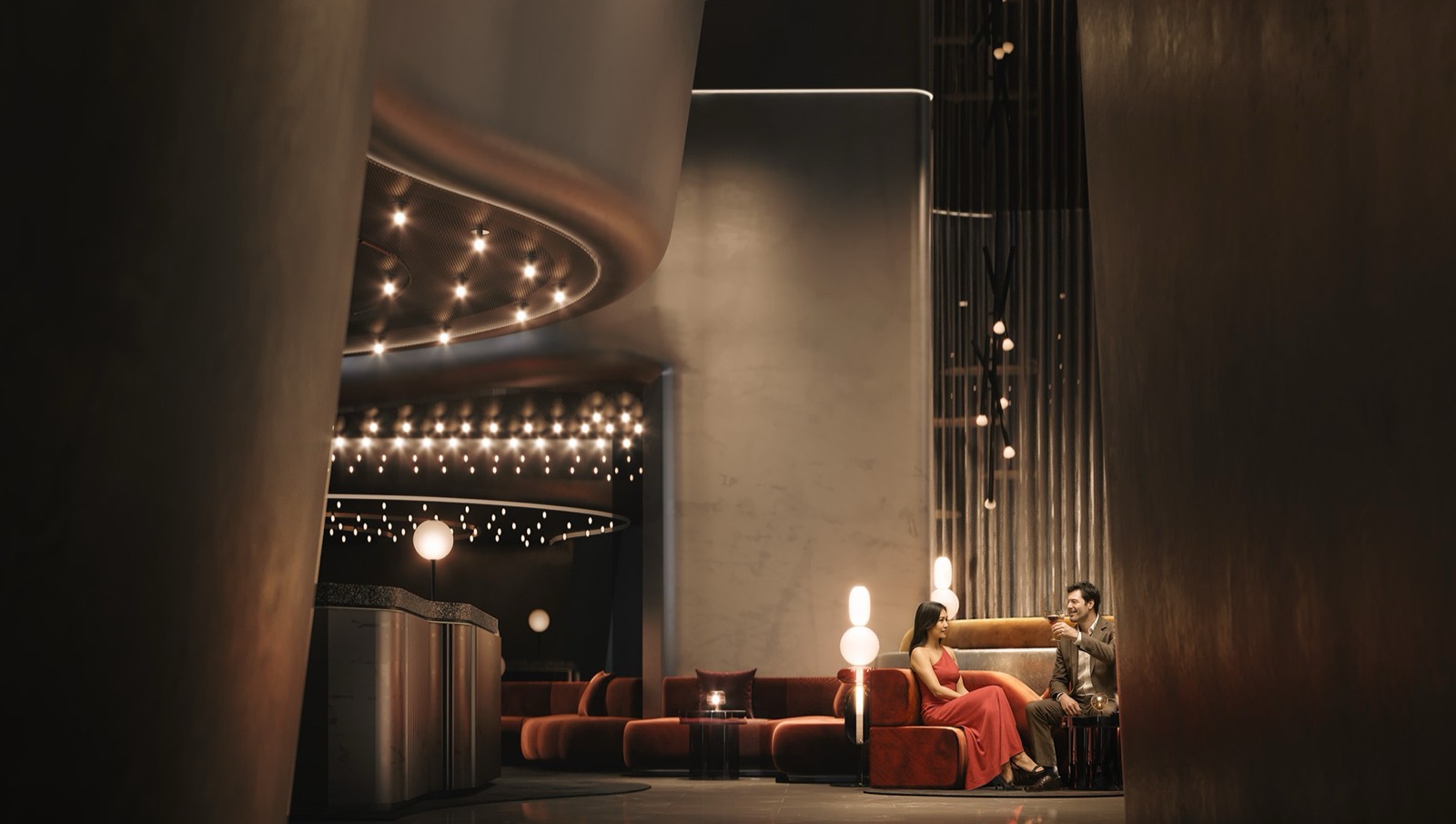 Lobby lounge at Divine KLCC